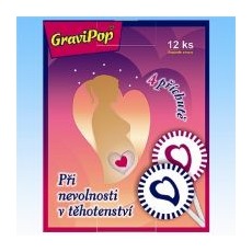 GraviPop směs příchutí - 12 lízátek VITA HARMONY Ostatní Speciálně navržená receptura, k jejímž složkám patří vitamin C, vápník a zázvor je určena pro...