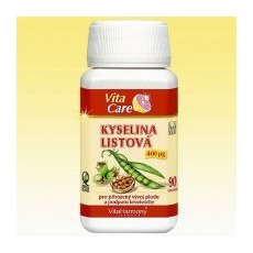 Kyselina listová 400 mcg - 90 tbl.