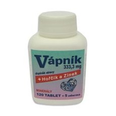 VÁPNÍK,HOŘČÍK,ZINEK 125tbl HSport Zdravé srdce a cévy HSport Spojení tří minerálů pro zdravé srdce, krásné nehty, kůži a vlasy.
