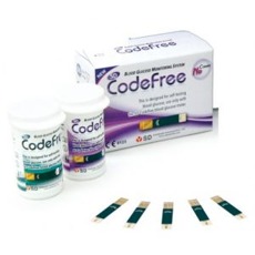 SD Codefree měřící proužky Glukometry SD