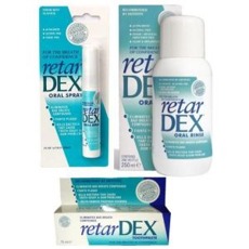 Akční balíček RetarDex proti špatnému dechu  Ostatní Výhodné balíčky, cenové slevy, akční sety  Ostatní Retardex jemná zubní pasta, RetarDex Spray proti špatnému dechu, RetarDex ústní výplach. Set pro váš svěží dech.