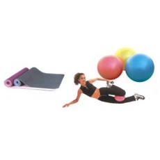 Akční balíček podložka Yoga mat TPE original + Overball 26 cm Ostatní Ostatní