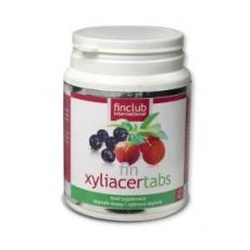 Fin Xyliacertabs (210 tbl) Přírodní vitamin C slazený xylitolem   Přípravek je zdrojem 100% přírodního vitaminu C a je slazen xylitolem, který přispívá k ochraně před zubním kazem....