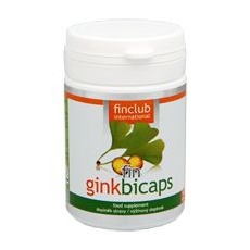 Fin Ginkbicaps (50 cps) Ginkgo biloba   Příznivě ovlivňuje prokrvení organismu, je vhodný při pocitu těžkých nohou či studených končetin, pozitivně působí na...