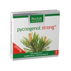AKCE Pycnogenol Strong (60 tbl) Antioxidant Finclub Zdravé srdce a cévy Antioxidant neutralizuje volné radikály, zpomaluje proces stárnutí, pomáhá zlepšit pružnost pokožky i cév.