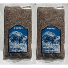 Koupelová sůl lávová černá 500 g Solné produkty Ostatní