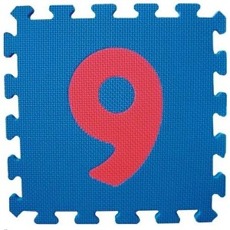 Desky - čísla 10 ks Cvičení, fitness Ostatní
