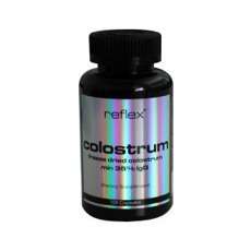 Reflex Nutrution Colostrum 450mg 100cps   Kolostrum se využívá díky své schopnosti podporovat imunitní systém ( IgG faktory) a svalový růst. Vyrábí se z...