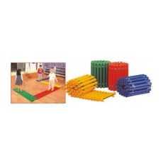 AKCE Masážní žebřík T0003 We Play   Vynikající pomůcka pro rozvoj motoriky a zdravé nohy našich dětí. Materiál: plast. Délka je 150 cm, šířka 30 cm a...