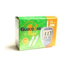 Testovací proužky GlucoLab 50 ks Glukometry Ostatní
