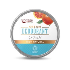 WoodenSpoon Bio Přírodní krémový deodorant GoFresh 60ml Přírodní parfémy, toaletní vody, deodoranty a roll-ony WoodenSpoon