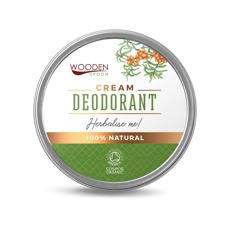 WoodenSpoon Bio Přírodní krémový deodorant Herbalise Me 60ml Přírodní parfémy, toaletní vody, deodoranty a roll-ony WoodenSpoon