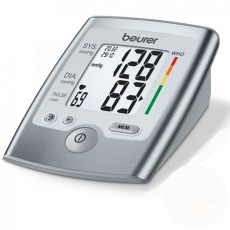 Tlakoměr na paži Beurer BM 35 Beurer  Automatický tlakoměr Beurer BM 35 na paži pro měření pulsu a krevního tlaku s LCD displejem. Dokáže výpočítat průměr...
