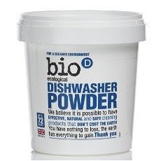 Bio-D prášek do myčky 720g Bio-D  Nedráždivý, úsporný a úřinný přírodní prášek do myčky. Je hypoalergenní, vhodný pro citlivou pokožku a bez vůně.