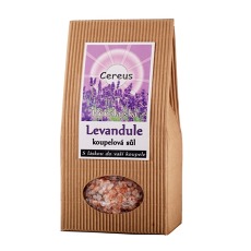 Cereus koupelová sůl levandule  - 1 kg Přírodní tělová kosmetika Cereus