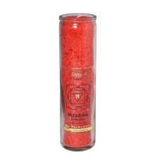 Čakrová svíce červená Čakrové svíčky a vonné svíčky Cereus