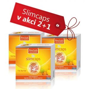 Fin Slimcaps - spalovač tuků - 2 + 1 ZDARMA