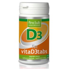 Fin VitaD3tabs (100 tbl) Vitamin D3 Doplňky stravy Finclub