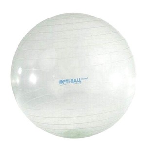 Míč Opti Ball 65 cm - průhledný