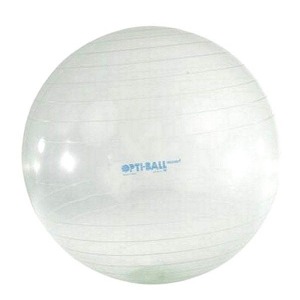 Míč Opti Ball 65 cm - průhledný