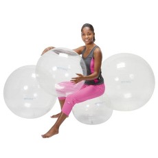 Míč Opti Ball 65 cm - průhledný - rozbalené zboží Cvičení, fitness Gymnic Italy