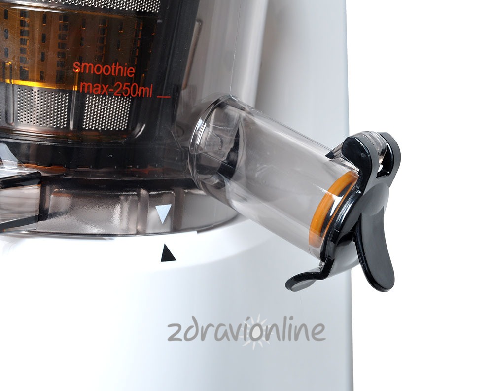 Šnekový odšťavňovač Juicy Retreats JR 8000S stříbrný Zdraví Online