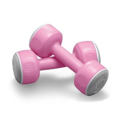 Činky plast - pár Cvičení, fitness Ostatní