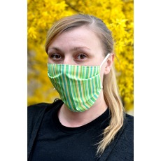 Ochranná respirační rouška zelená - 2ks Zdravé dýchání Ostatní