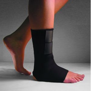 Neoprénová hlezenní bandáž velká - modrá