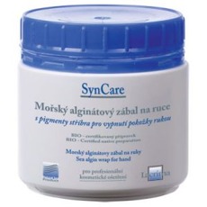 Syncare Mořský alginátový zábal s pigmenty stříbra pro vypnutí pokožky rukou BIO CPK 195 g Syncare Alginátová péče pro jemnou pokožku rukou.