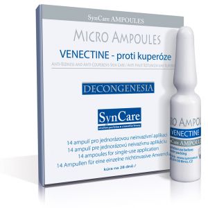 Syncare Micro Ampoules - VENECTINE proti začervenání pokožky - kúra