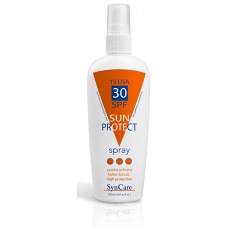 Syncare Opalovací krém Sun Protect spray SPF30 150 ml Syncare Výrobci Krém je vhodný i pro ochranu dětské pokožky. Přípravky obsahují pouze fyzikální filtr, který je pro pokožku zcela...