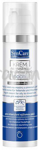 Syncare Krem Na Mastnou A Smisenou Plet Nocni Cpk Bio 75 Ml
