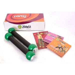 Zumba fitness sada DVD, činky