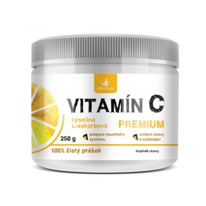 Allnature Vitamín C Premium prášek 250g