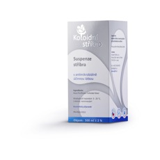 Koloidní stříbro 500 ml 10 ppm Koloidní stříbro Koloidní stříbro